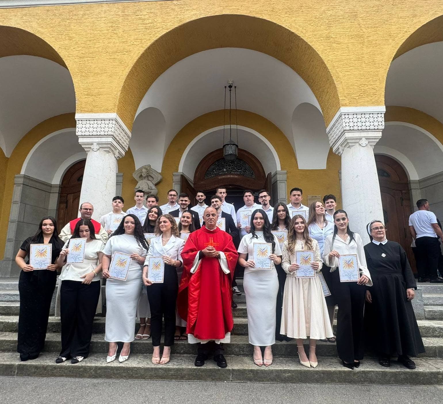 Krezmimi në Misionin Katolik Shqiptar në Luzern
